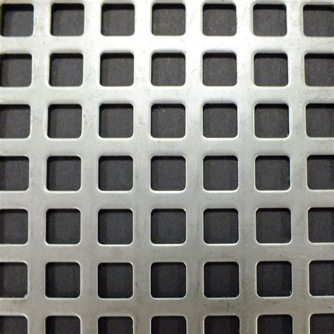 square perforated sheet metal